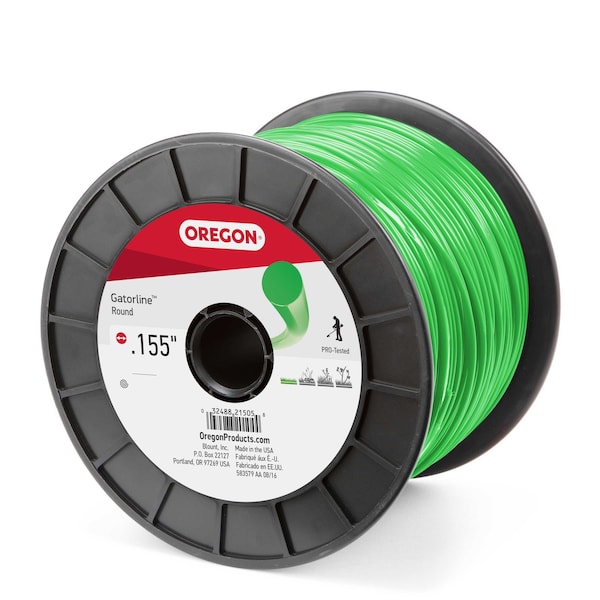 Gatorline Round Trimmer Line, .155" by 320', 3Lb Spool